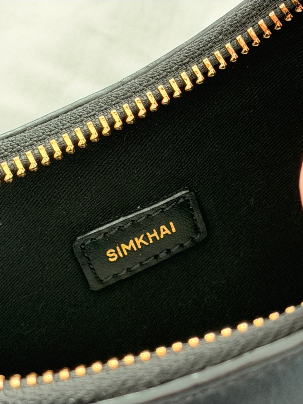 Simkhai Nixi Twist Leather Top-Handle Bag - Picture 6 of 6